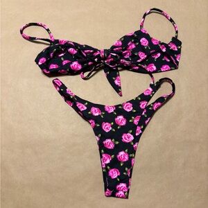 Vinceija‎ BLACK ROSE BIKINI